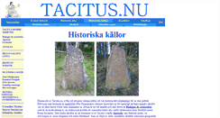 Desktop Screenshot of cornelius.tacitus.nu